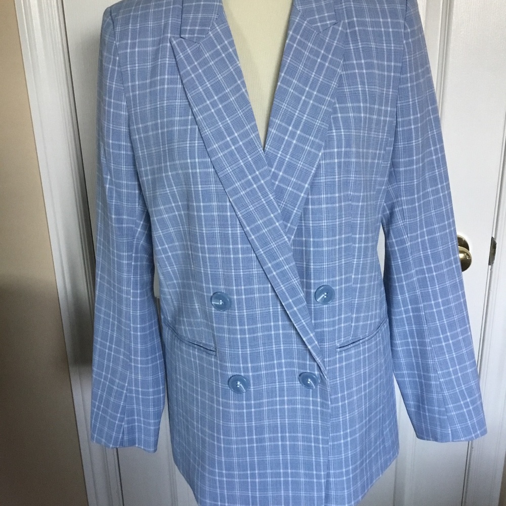 New H&M Double Breasted Blazer